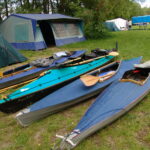 folding kayak bag packed
