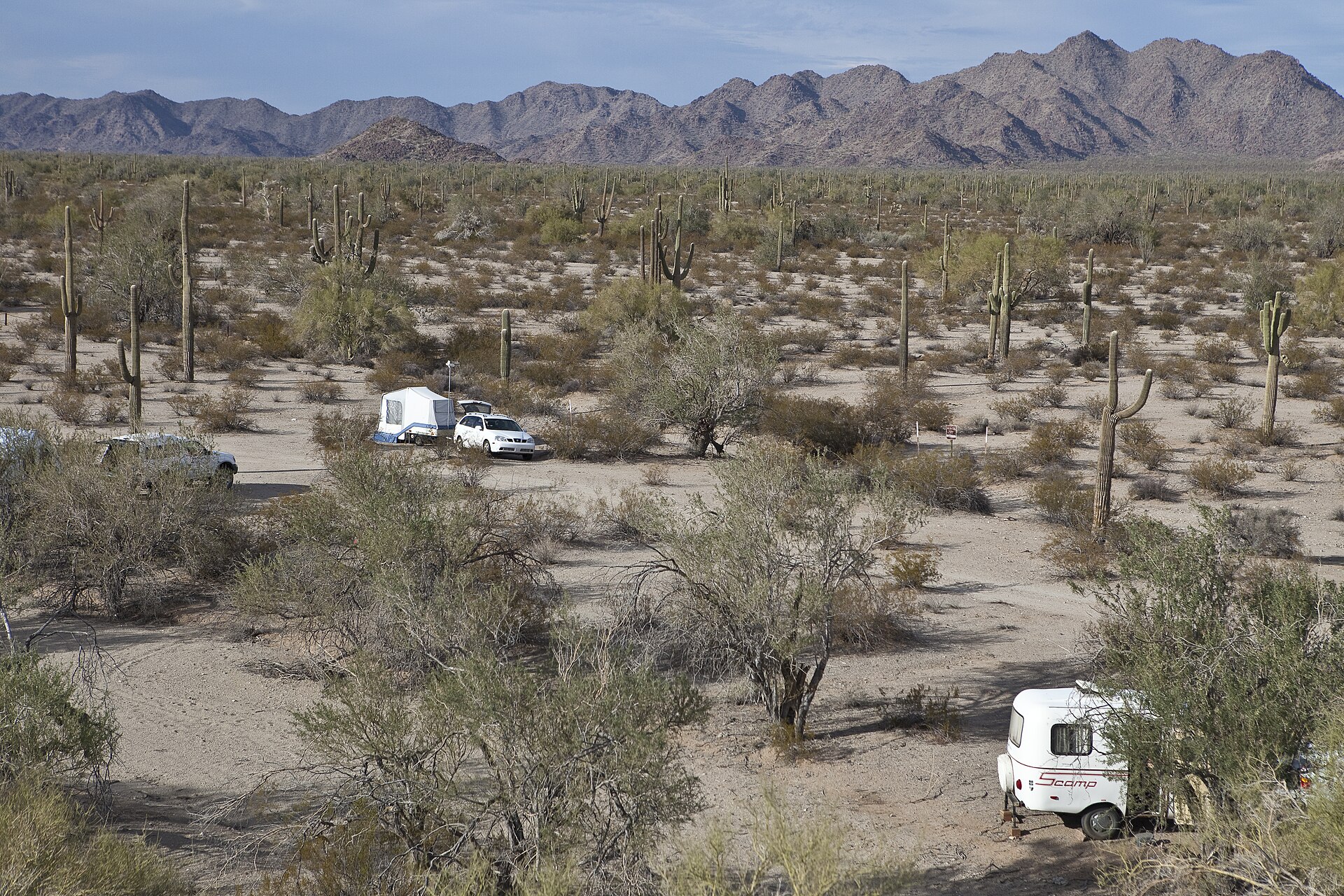 Nadie prevé el frío del desierto a las cinco de la mañana